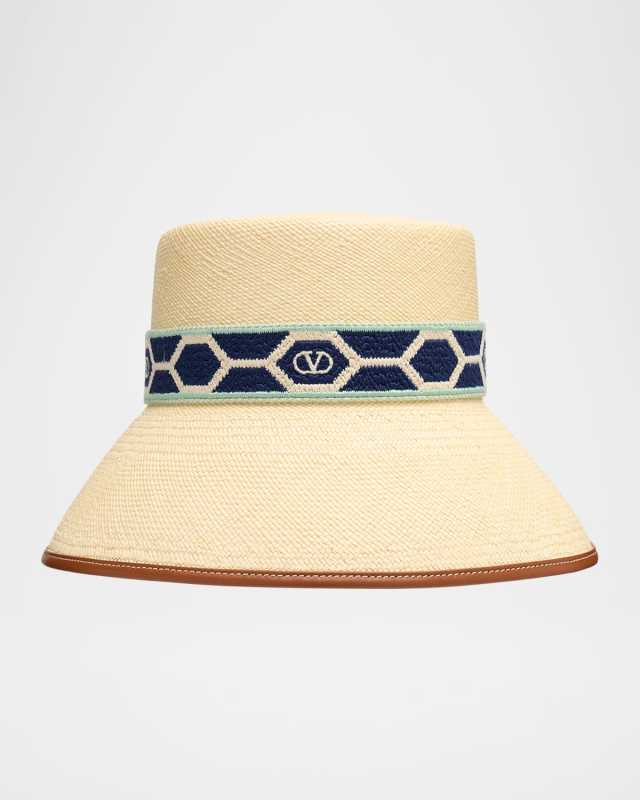 Antibes Straw Bucket Hat